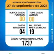 Lee más sobre el artículo Informe diario del Comité de Crisis 27-09