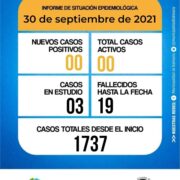 Lee más sobre el artículo Informe diario del Comité de Crisis 30-09
