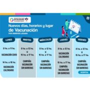 Lee más sobre el artículo Calendario de vacunación en el Hospital San José