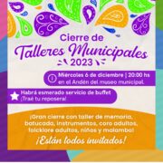 Lee más sobre el artículo Cierre de Talleres Municipales 2023