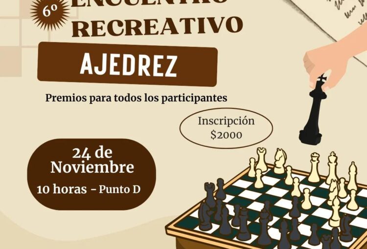 Lee más sobre el artículo Encuentro Recreativo de Ajedrez