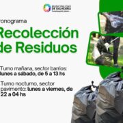 Lee más sobre el artículo Cronograma semanal de Recolección de Residuos