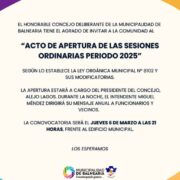 Lee más sobre el artículo Acto de Apertura de Sesiones Ordinarias