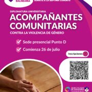 Lee más sobre el artículo Llega a Balnearia la Diplomatura Universitaria en Acompañantes Comunitarias contra la Violencia de Género