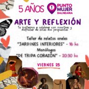 Lee más sobre el artículo Punto Mujer Balnearia celebra el quinto aniversario con propuestas artísticas y comunitarias