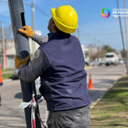 Lee más sobre el artículo Modernización del alumbrado público: más de 110 columnas para transformar el centro
