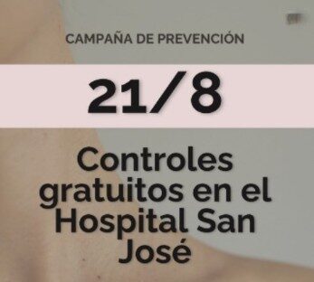 En este momento estás viendo Campaña del lunar en el Hospital San José