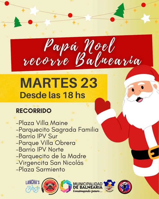 En este momento estás viendo Papá Noel llegará a la localidad