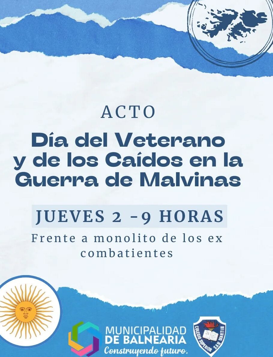 En este momento estás viendo Acto por el Día del Veterano y los caídos de Malvinas