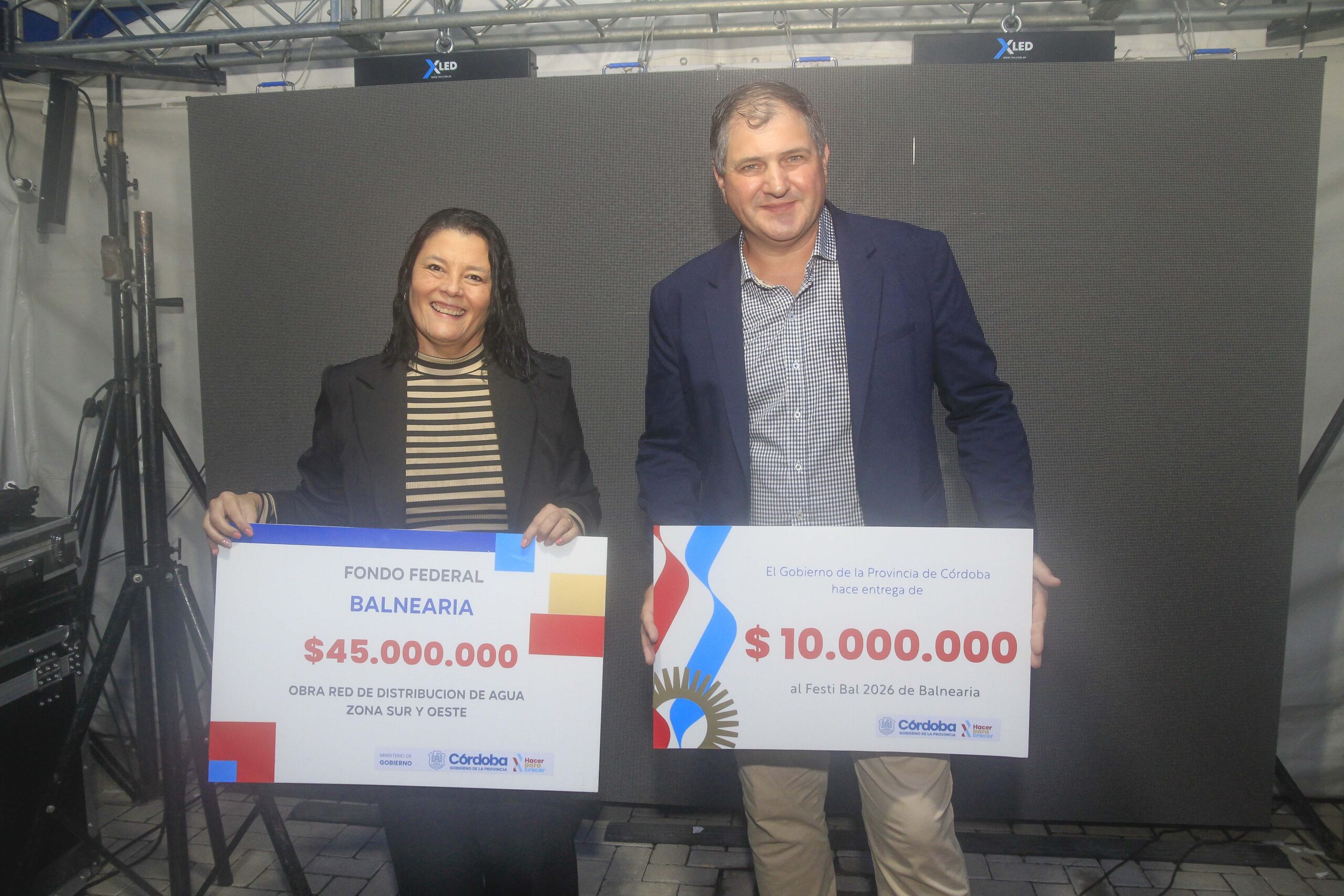 En este momento estás viendo El Gobierno de Córdoba destinó aportes para Festi Bal y obras en la localidad